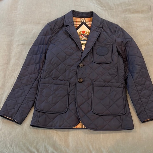 Burberry Men’s Diamond Quilted Thermoregulated Blazer - Picture 1 of 8
